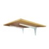Beautiful Wall Mounted folding Drop Leaf Desk white Mechanism