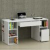 Home Office Gallery 75x60x145 White