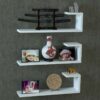 Home Gallery Wall Shelf 18x60x15 White