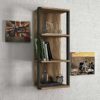 Home Gallery Wall Shelf 80x30x20 Brown