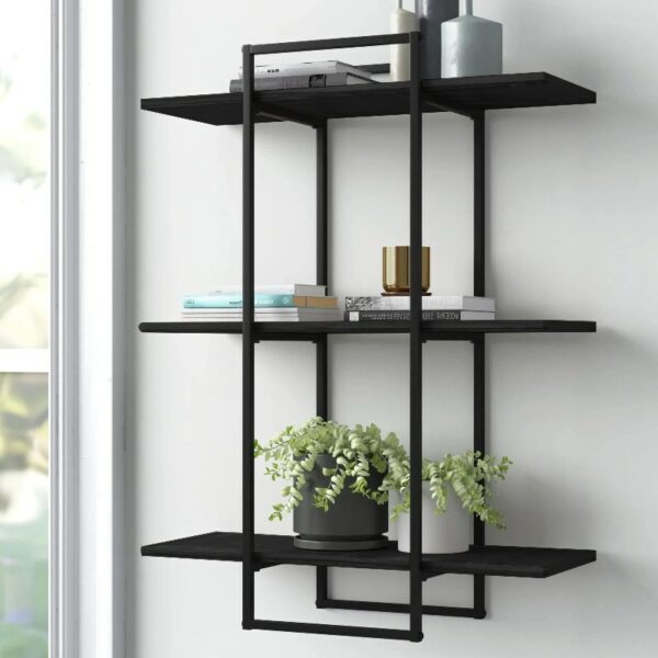 3-Tier Open wall shelves