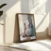 Painting various bottles ball table framed wall art