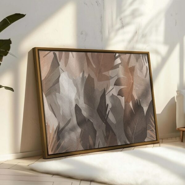 Seamless pattern with Rose Gold Framed Wall Art