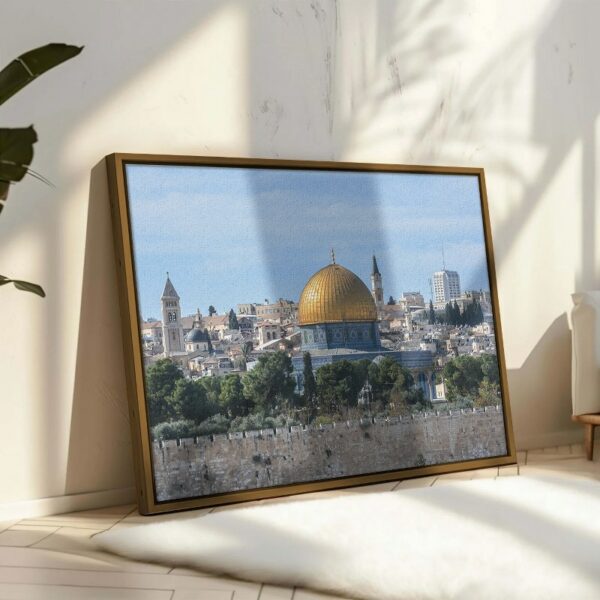 The rock mosque Printed Framed Wall Art