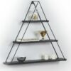 Amazing Floating Shelves 3 Tiers - Black 61X74X15