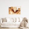 3D Wooden Hot Air Balloons Desert Wall Art 80x53