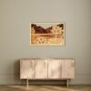 3D Wooden Lotus Flower Modern Wall Art 80x53