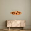 3D Wooden Marine Pattern Surfboard Modern Wall Art 75x25