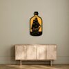 3D Ocean Ship Bottle Wall Art 60x30