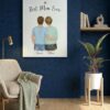 Best Mom Ever Son Canvas Wall Art