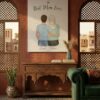 Best Mom Ever Hijab Mom & Son Printed Canvas Wall Art